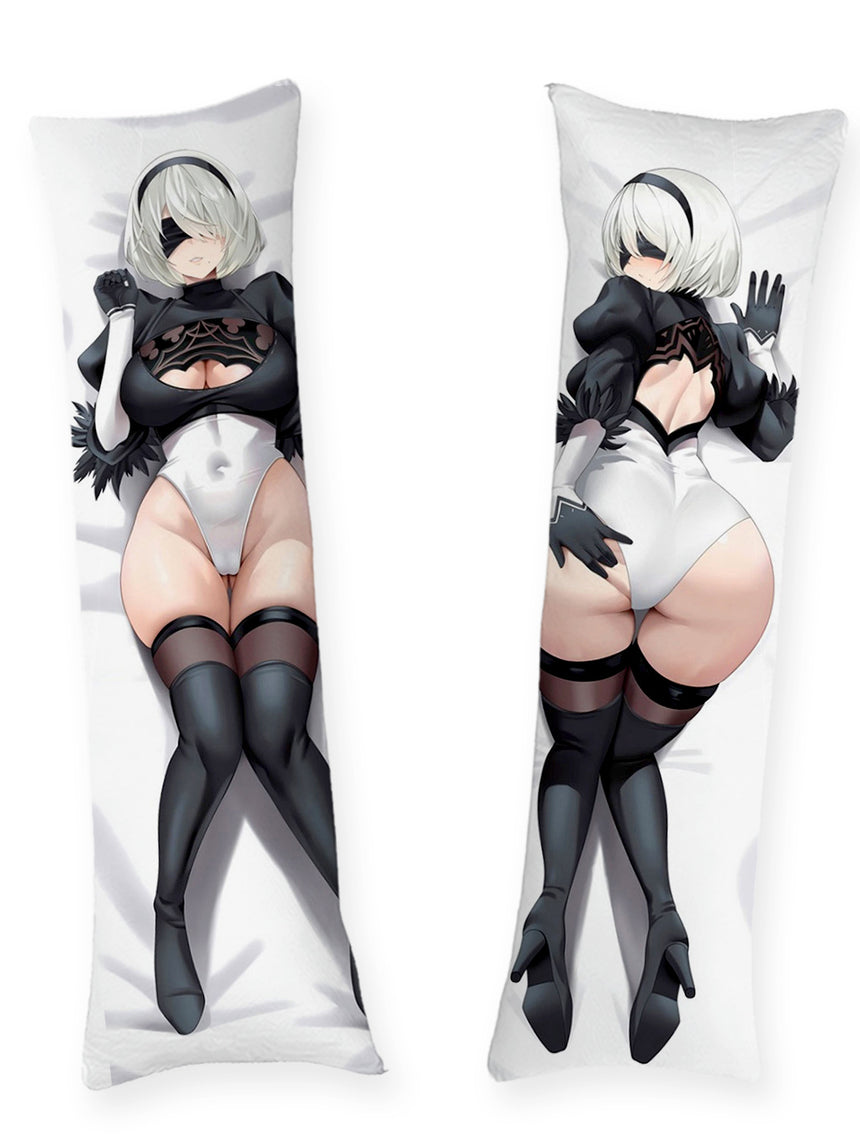 2B Black Leotard Body Pillow