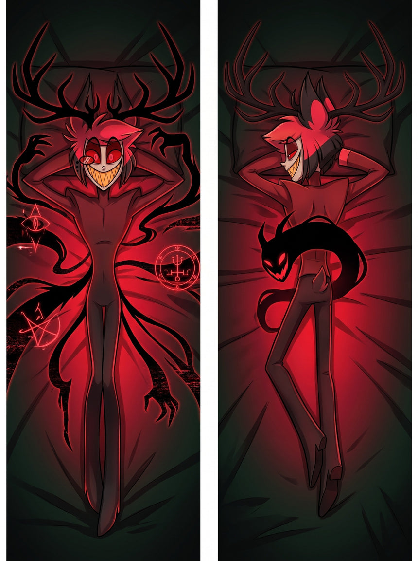 Alastor Demon Form Body Pillow