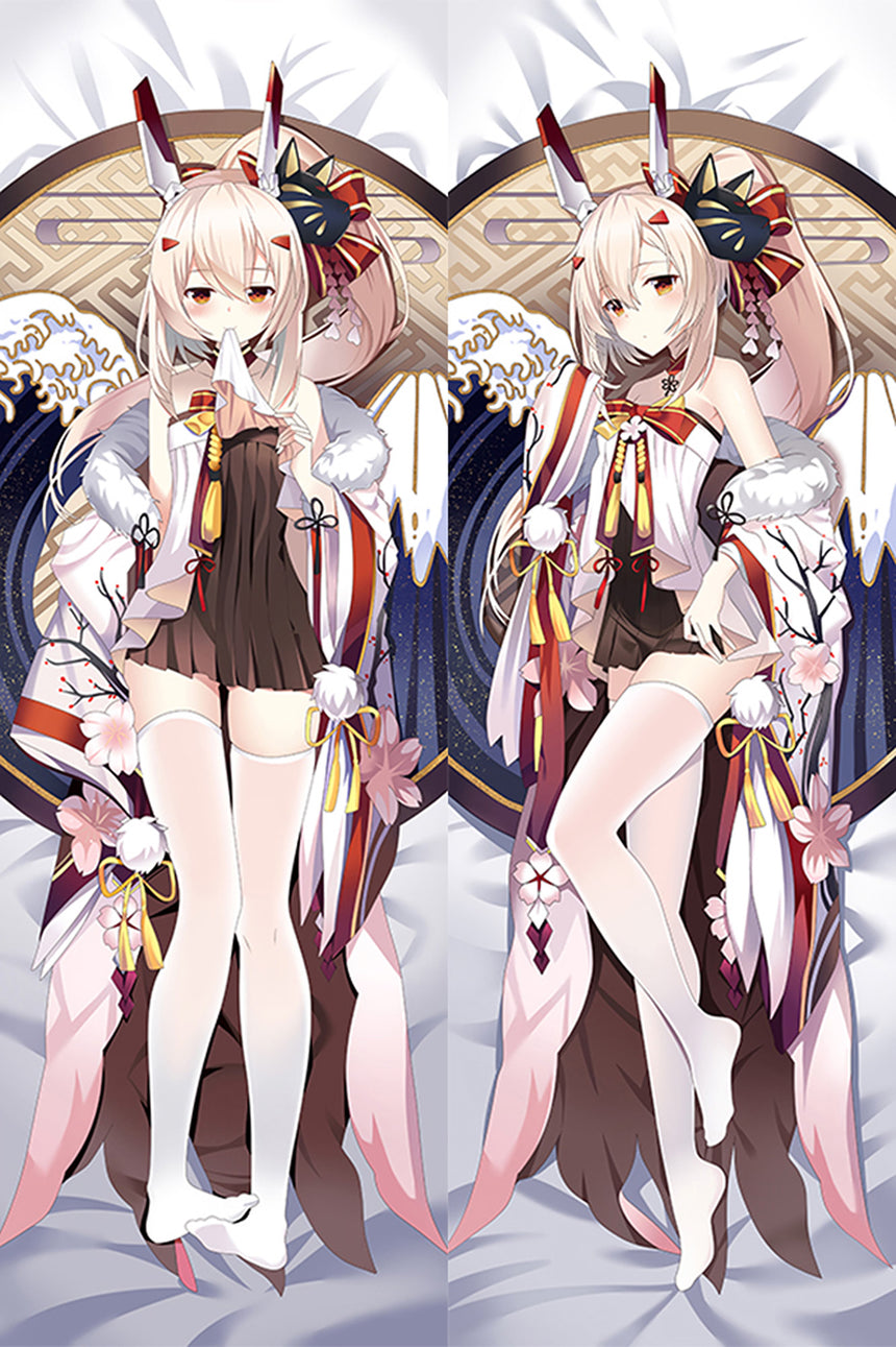 Ayanami Azur Lane Shrine Outfit Body Pillow