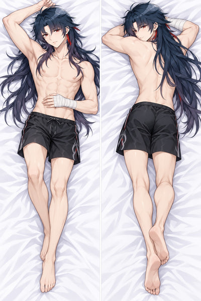 Blade Black Swim Shorts Body Pillow