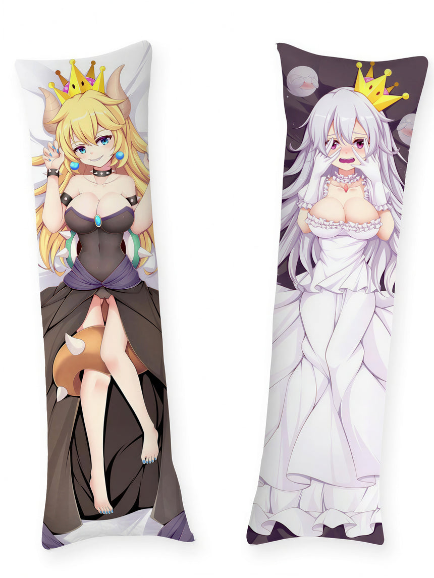 Bowsette and Boosette Body Pillow