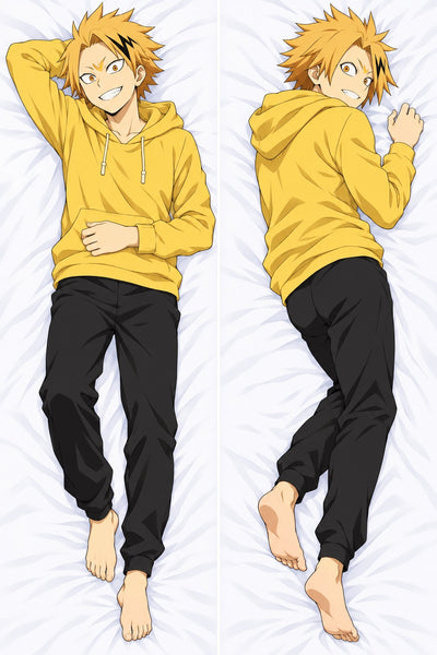 Denki Kaminari Yellow Hoodie Body Pillow