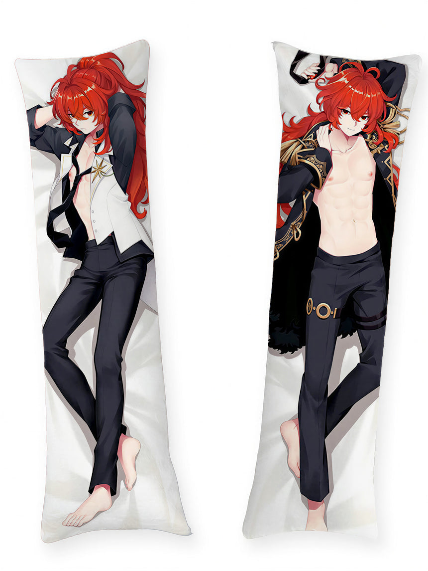 Diluc Genshin dakimakura