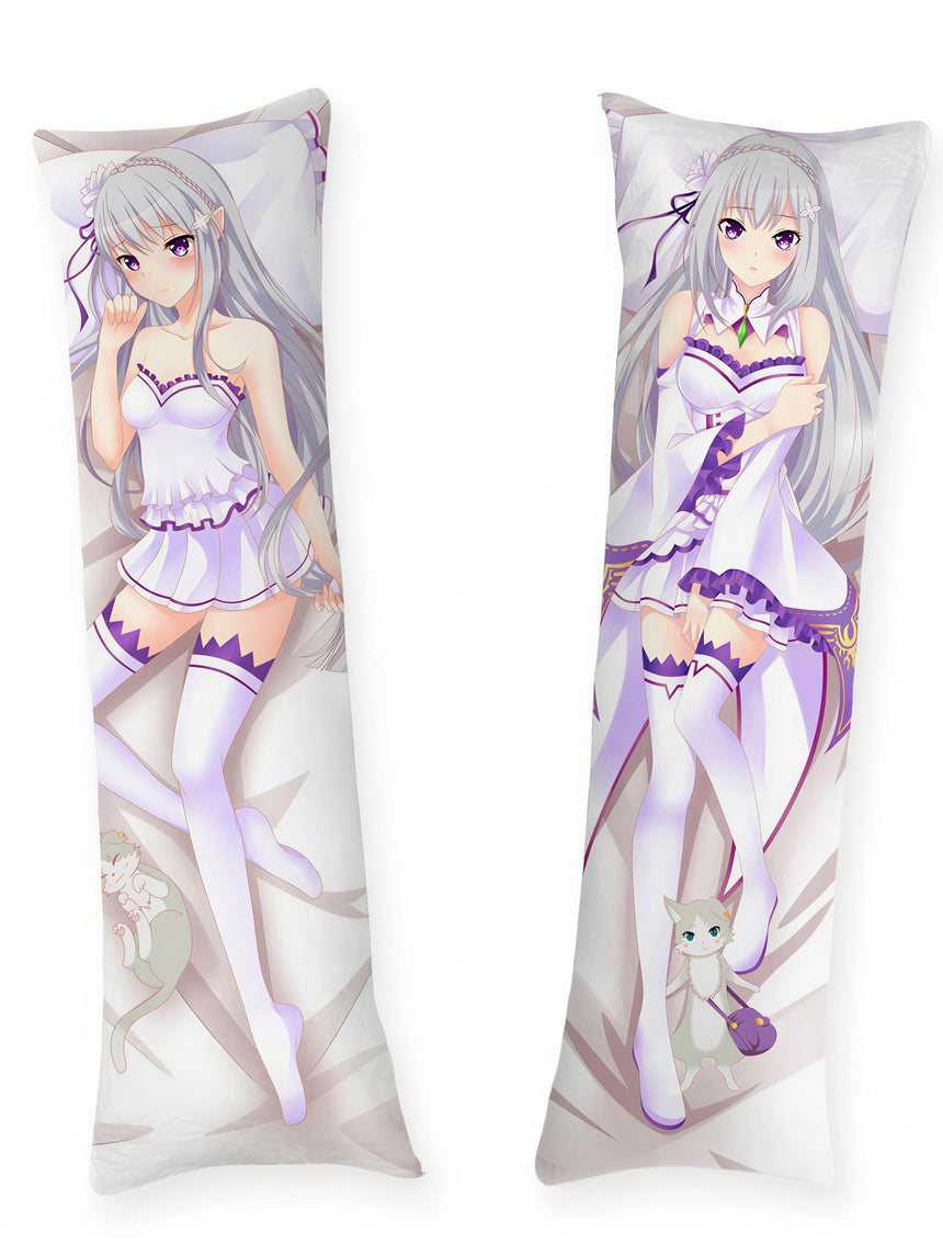 Emilia Anime Body Pillow