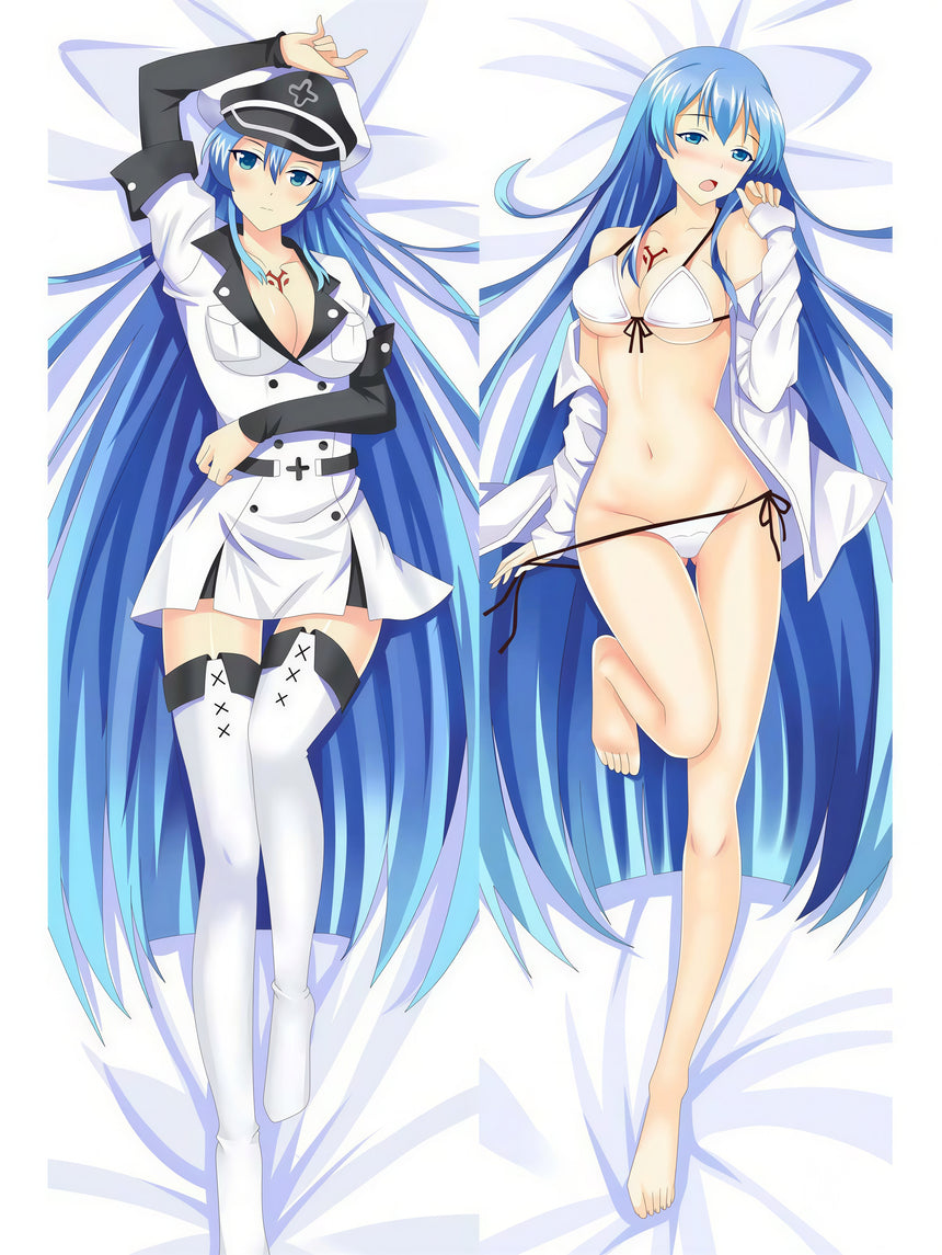 Esdeath Cute Body Pillow 2