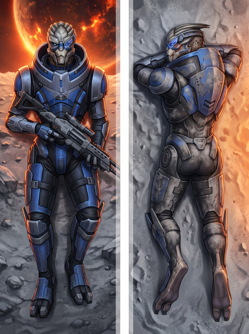 Garrus Menae Body Pillow