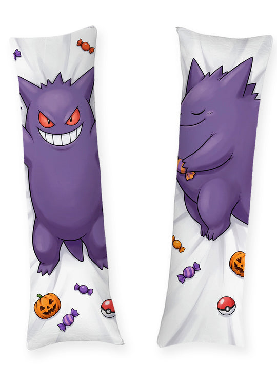 Gengar Pokemon Spooky Candy Night Body Pillow