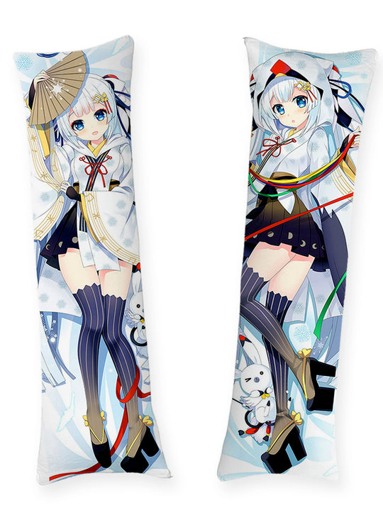 Hatsune Miku Snow Shrine Style Body Pillow