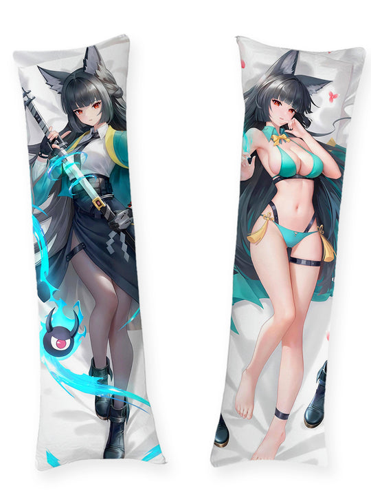 Hoshimi Miyabi Katana Bikini Body Pillow