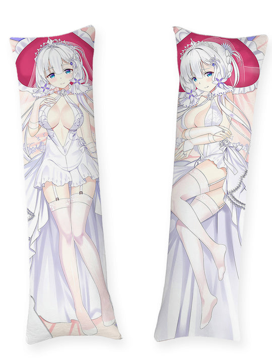 Illustrious White Bride Body Pillow