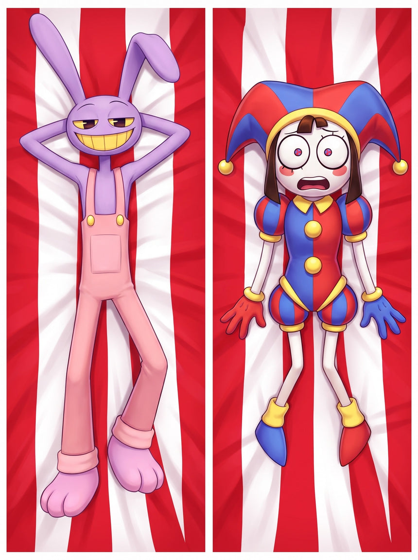 Jax and Pomni Body Pillow