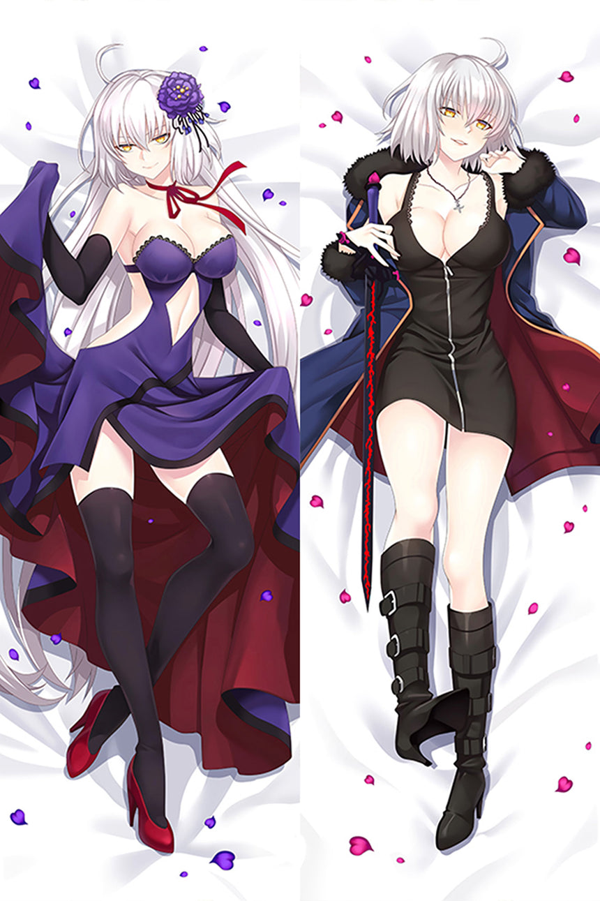 Jeanne d'Arc Alter Purple Rose Dress dakimakura