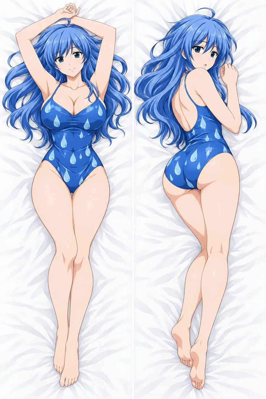 Juvia Lockser Water Swimsuit Body Pillow