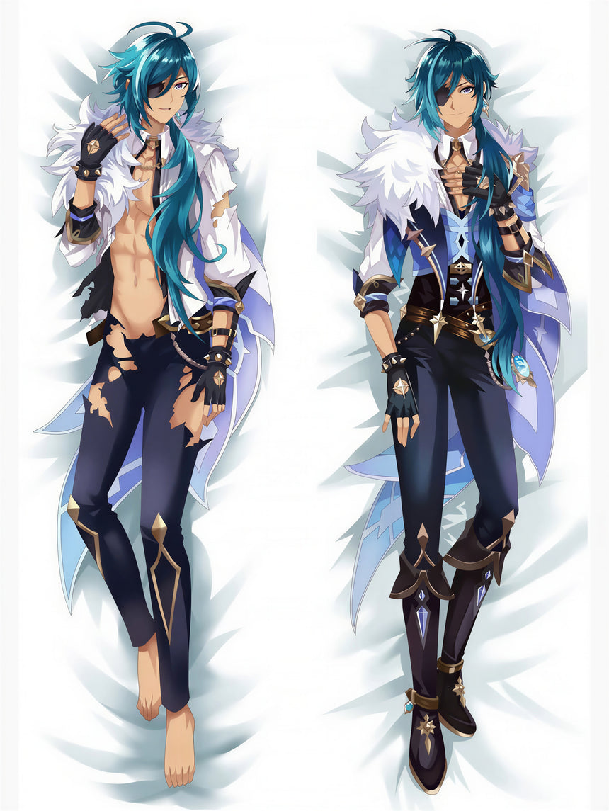 Kaeya Uniform Torn Body Pillow 2