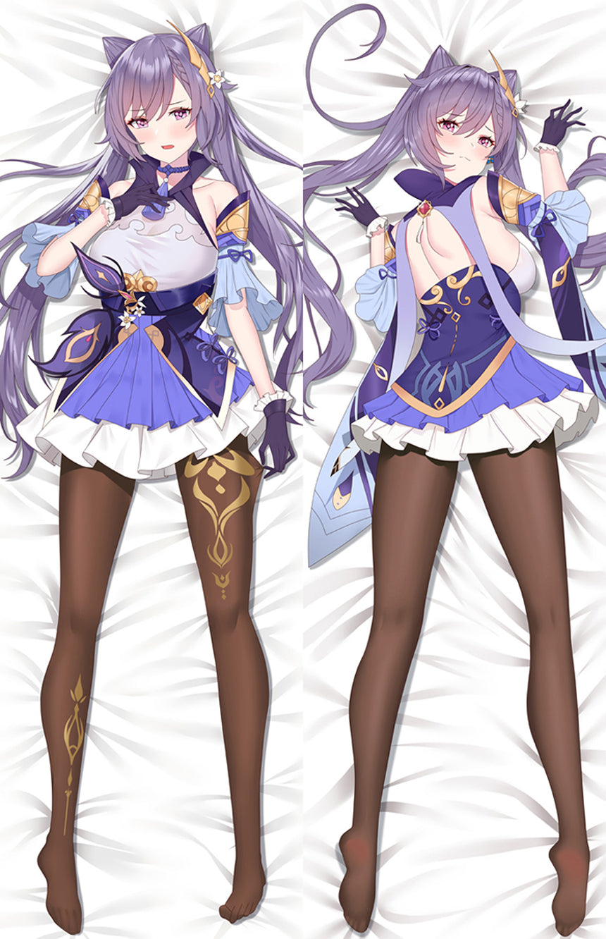 Keqing Purple Dress dakimakura
