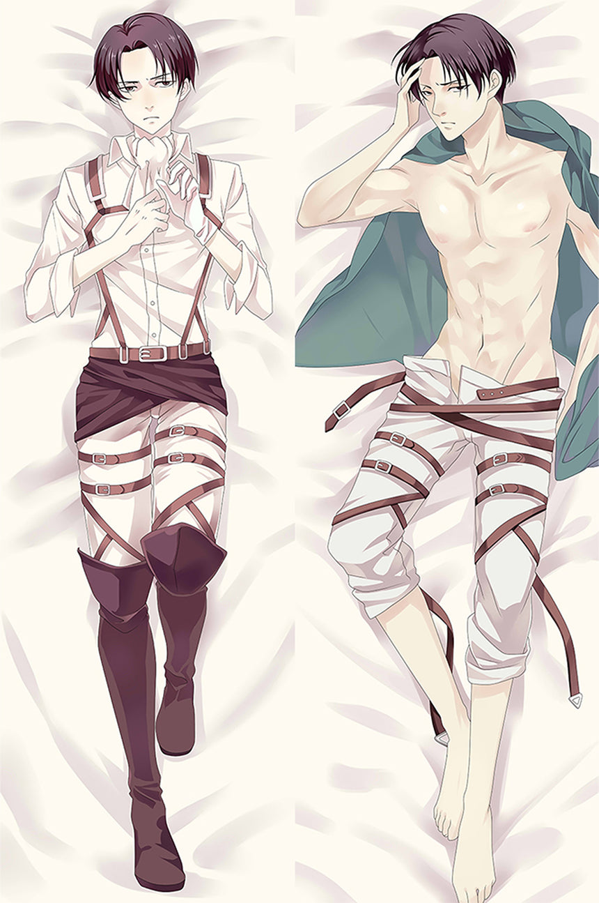 Levi Ackerman Survey Corps Body Pillow