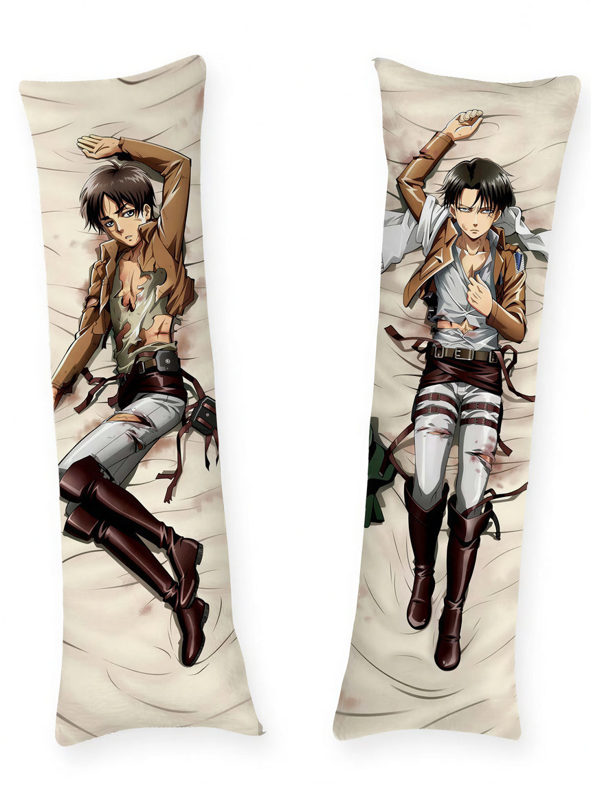 Levi and Eren After Battle dakimakura