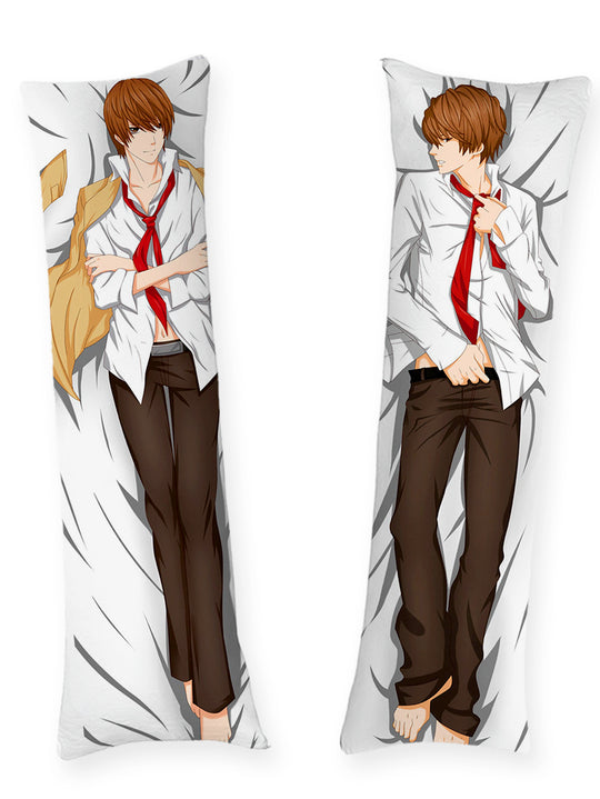 Light Yagami Red Tie Body Pillow