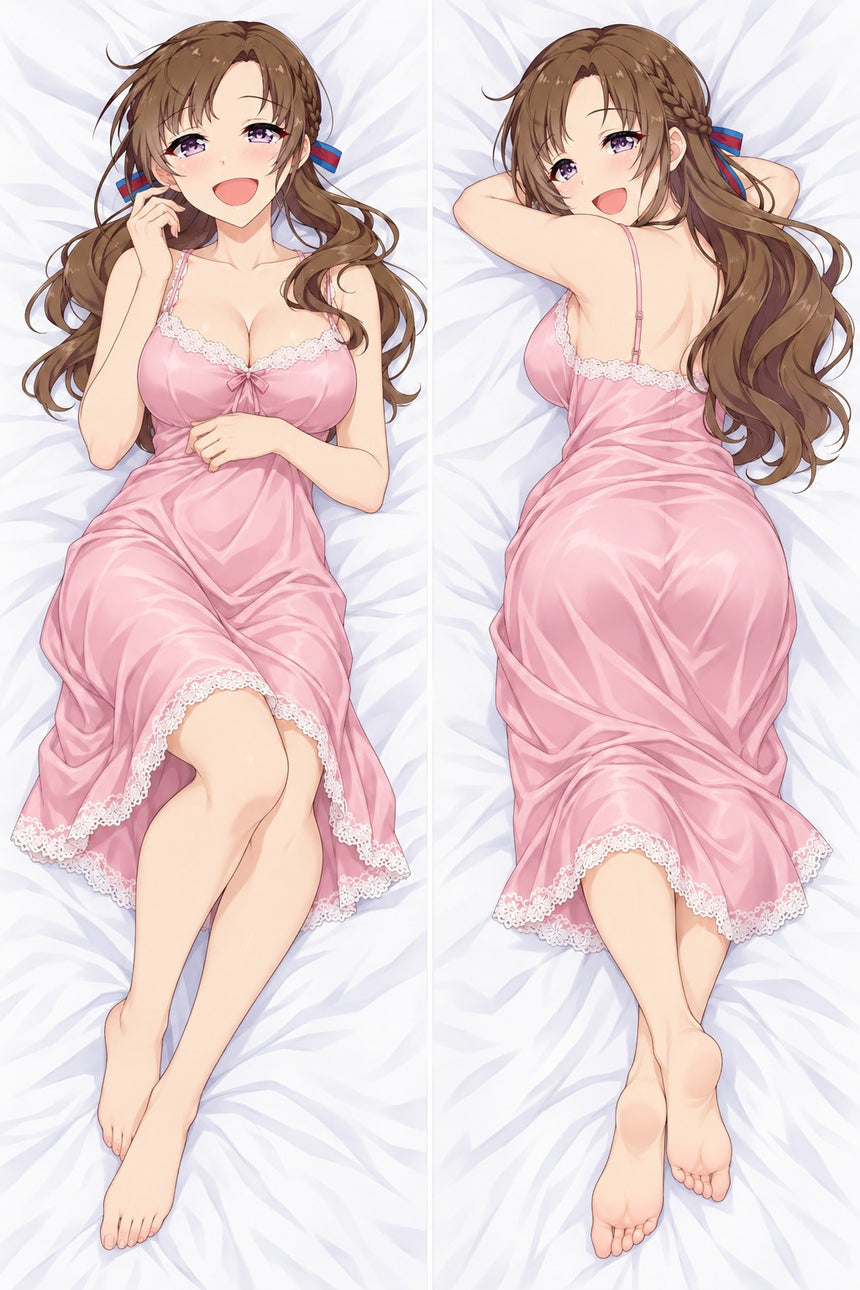 Mamako Oosuki Pink Nightgown Body Pillow