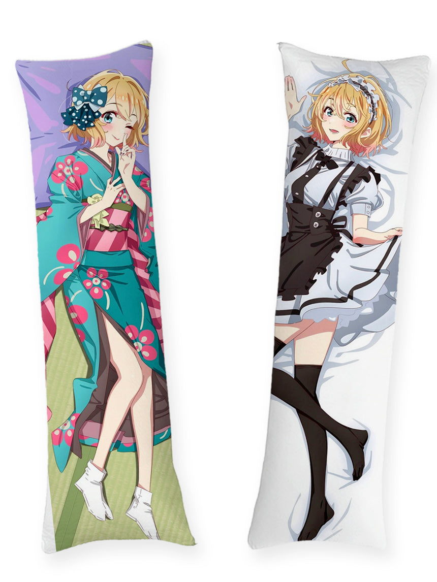 Mami Nanami Teal Kimono Body Pillow