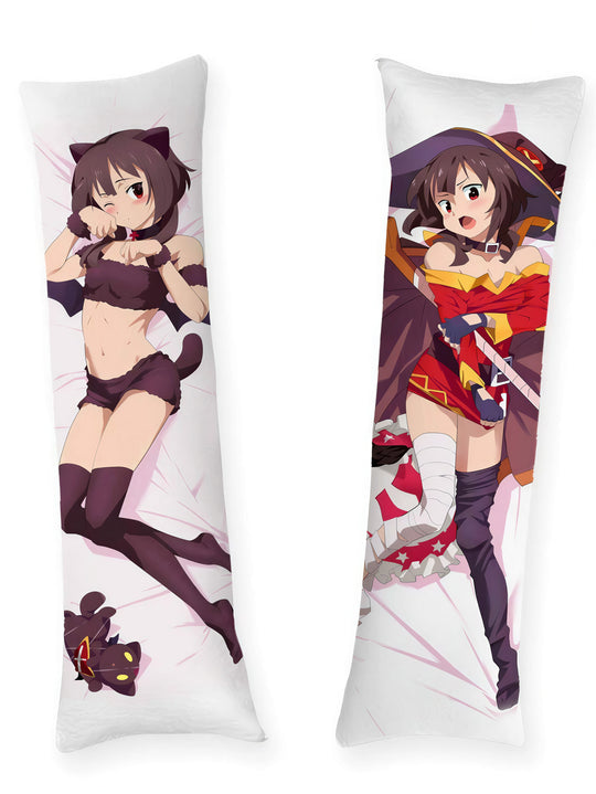 Feisty Megumin Cat Body Pillow