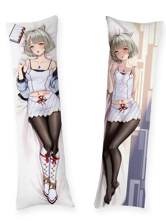 Mio Xenoblade White Top Body Pillow