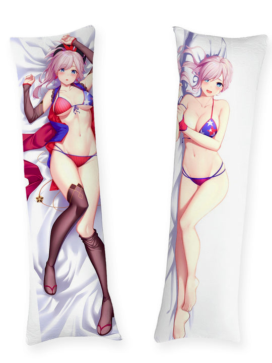 Miyamoto Musashi Red Bikini Body Pillow