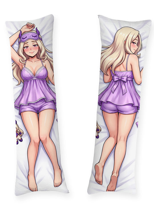Mt. Lady Lavender Satin Babydoll Body Pillow