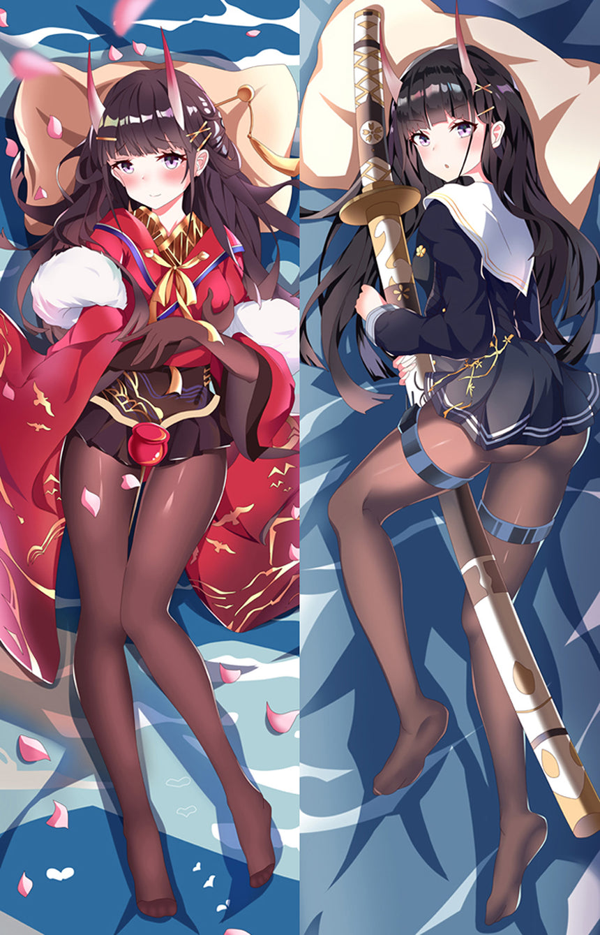 Noshiro Katana and Red Haori dakimakura