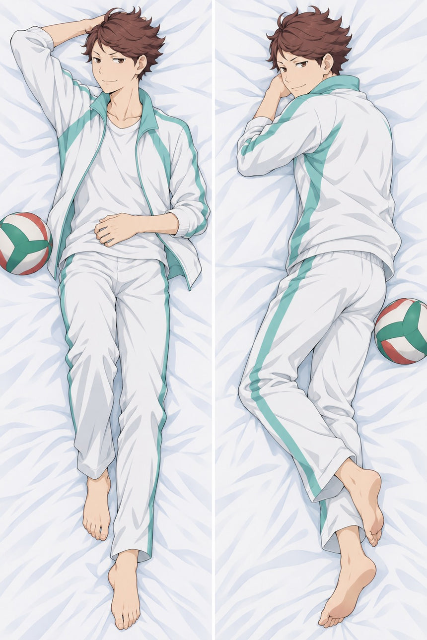 Oikawa Aoba Johsai Tracksuit Body Pillow