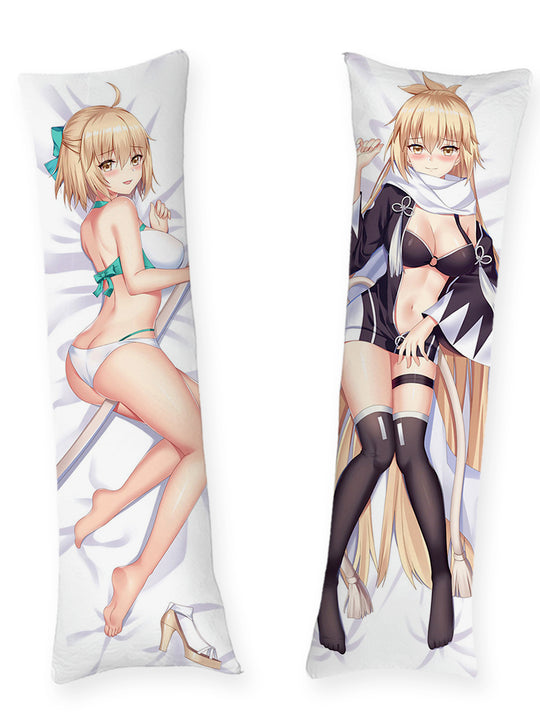 Okita Souji Green Bikini Body Pillow