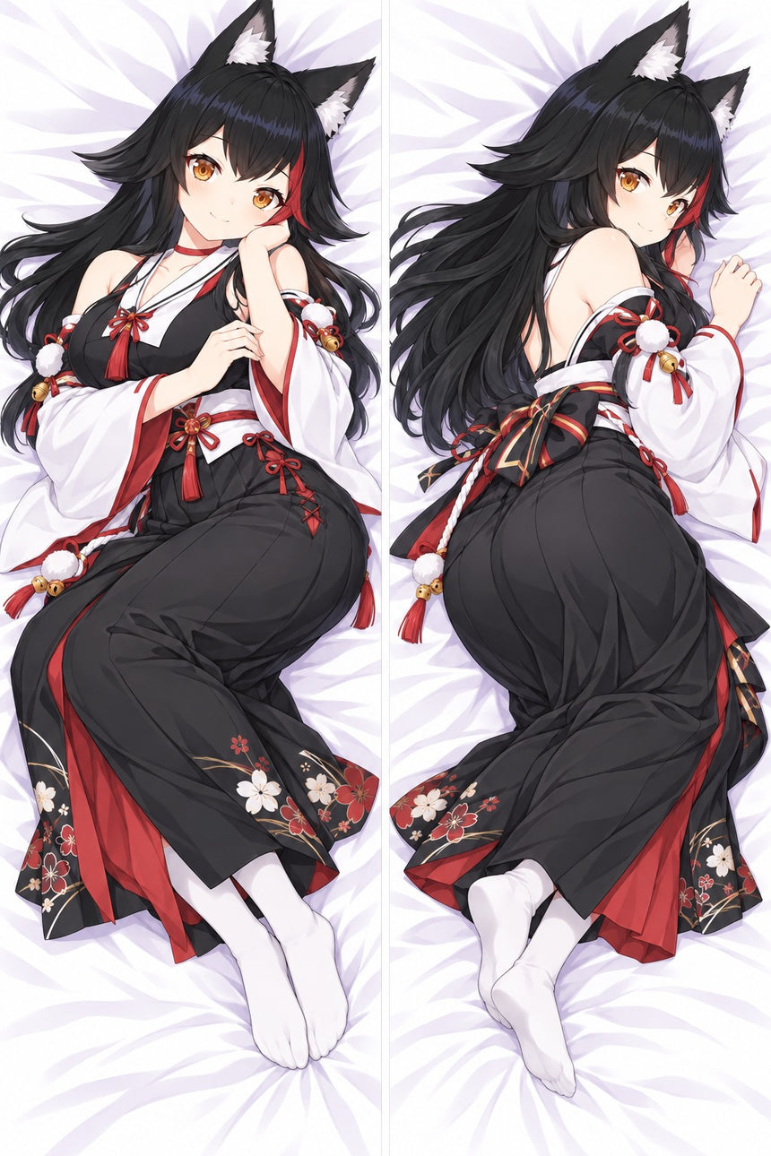 Ookami Mio Shrine Outfit Body Pillow