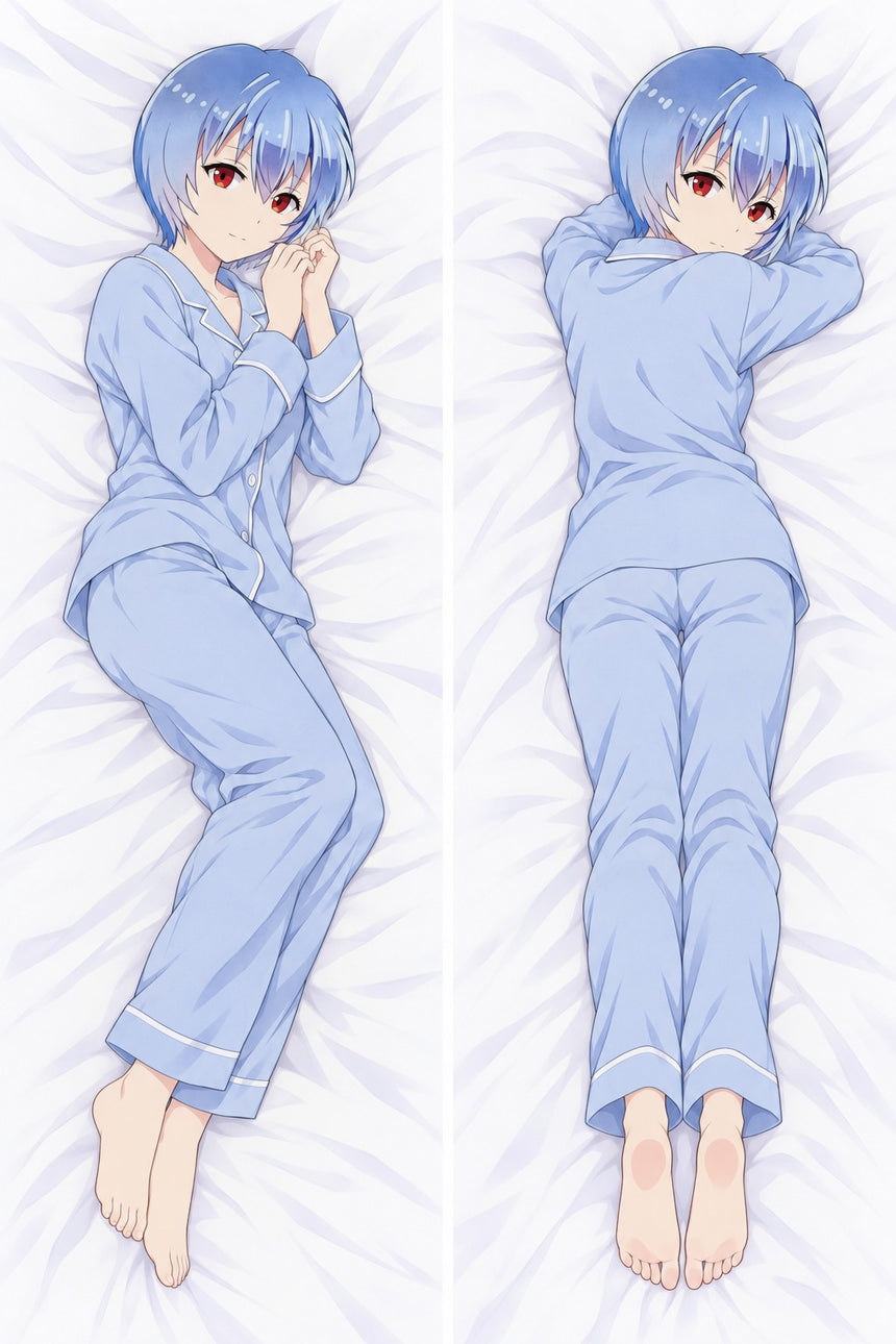 Rei Ayanami Blue Pajamas Body Pillow