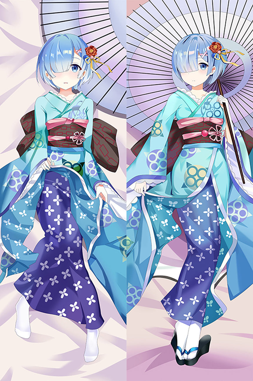 Rem Kimono Umbrella Body Pillow