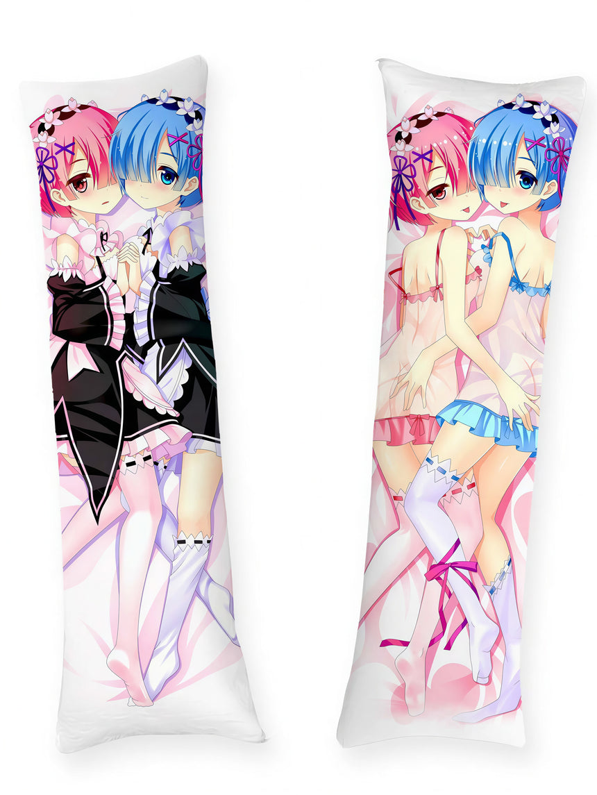 Adorable Rem x Ram Body Pillow