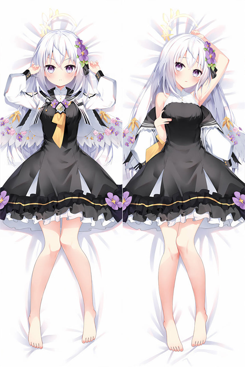 Shirasu Azusa Black Dress Body Pillow