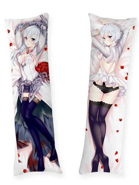 Snow White Nikke Rose Bouquet Body Pillow