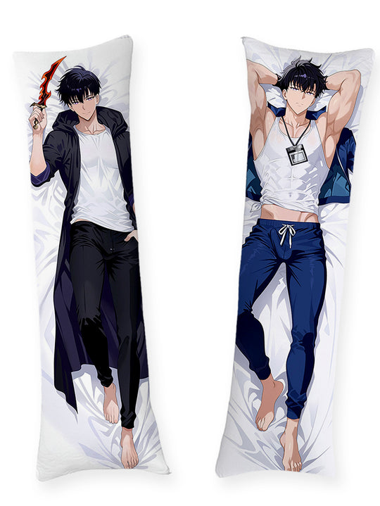 Sung Jinwoo Shadow Monarch Body Pillow