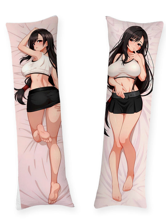 Tifa Lockhart Black Skirt Body Pillow