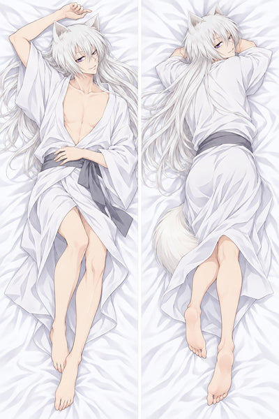 Tomoe White Yukata Body Pillow