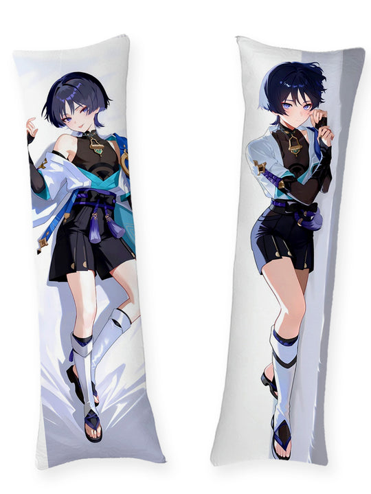 Wanderer Black Outfit Body Pillow