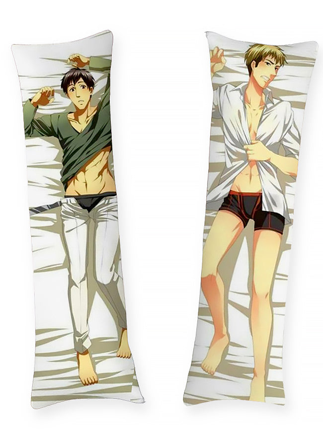 Bertold And Reiner Body Pillow Dakimakura Anime Body Pillow 8548