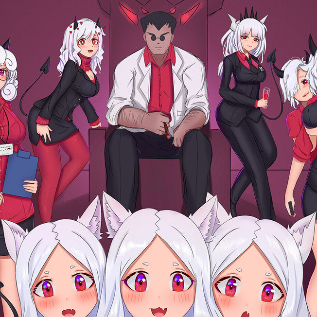 Best Helltaker Body Pillow | Dakimakuras | Anime Body Pillow