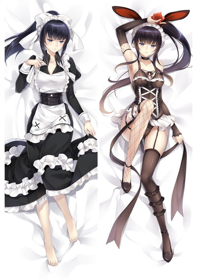 Narberal Gamma Maid and Black Lingerie Body Pillow