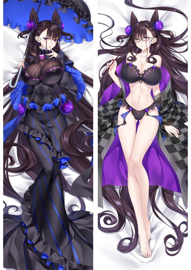 Murasaki Shikibu Black Lingerie dakimakura