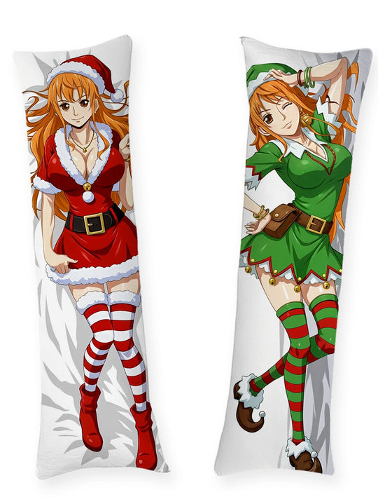 Nami Christmas Body Pillow - mockup