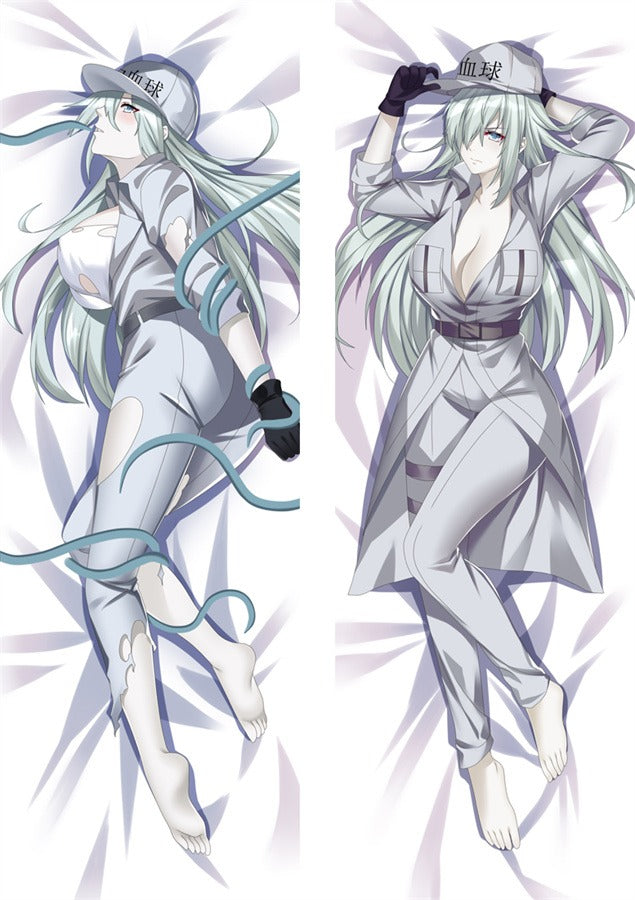 White Blood Cell 1196 Body Pillow