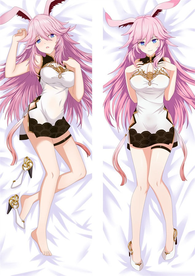 Yae Sakura White Qipao Body Pillow