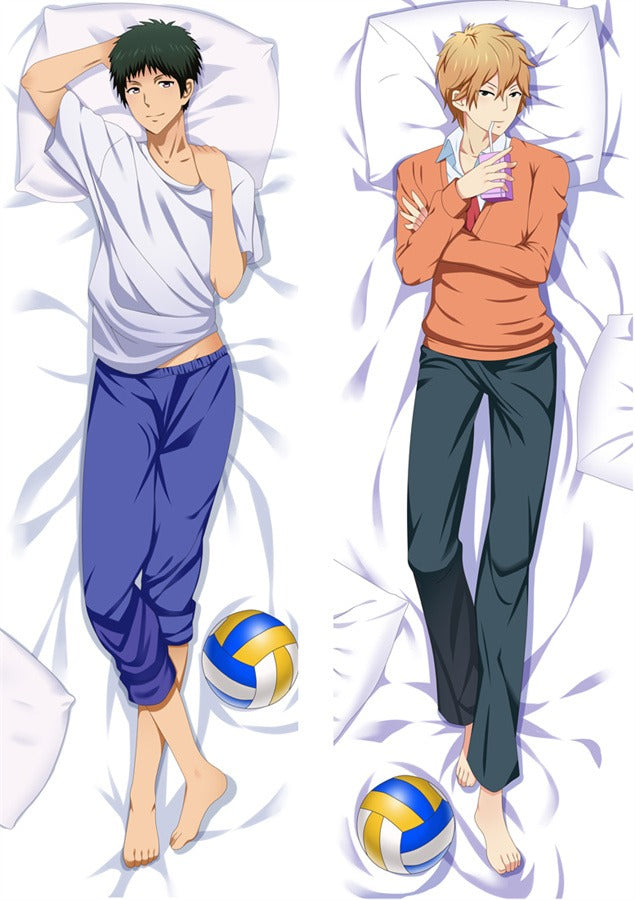 Igarashi and Nanashima Volleyball dakimakura