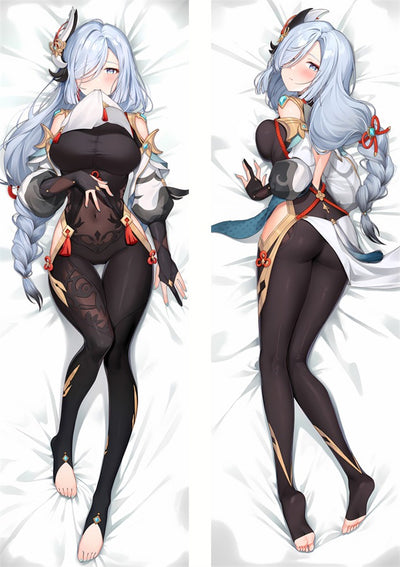 Shenhe Black Bodysuit Body Pillow